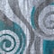 Flash Furniture Turquoise 3' x 16' Modern Swirl Pattern Area Rug OKR-RG1103-316-TQ-GG - alternate 5